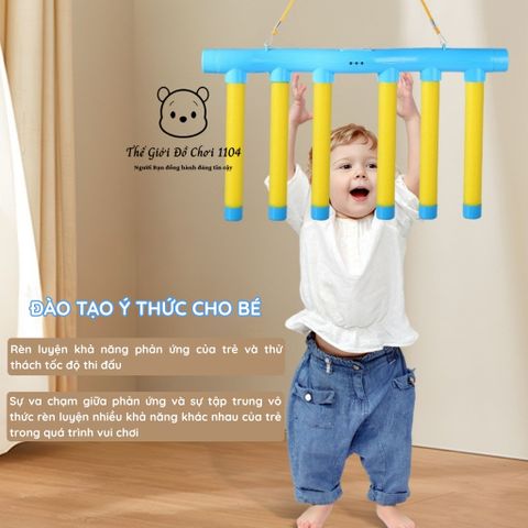 Đồ Chơi Hộp Bắt Gậy Rơi Thông Minh Điều Khiển Từ Xa - Phát Triển Phản Xạ Tay Mắt, Tăng Cường Tương Tác Cho Bé