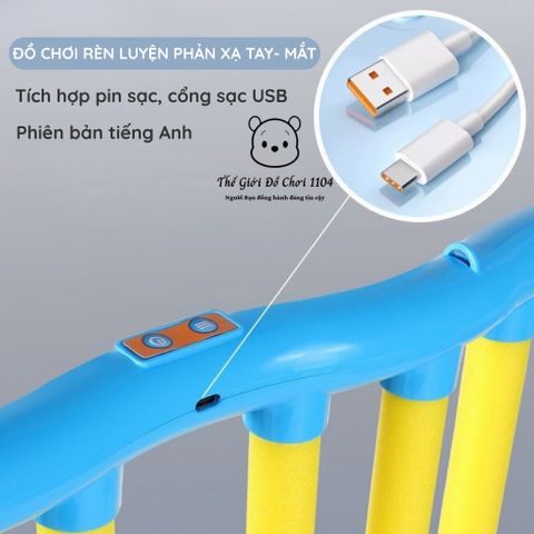 Đồ Chơi Hộp Bắt Gậy Rơi Thông Minh Điều Khiển Từ Xa - Phát Triển Phản Xạ Tay Mắt, Tăng Cường Tương Tác Cho Bé
