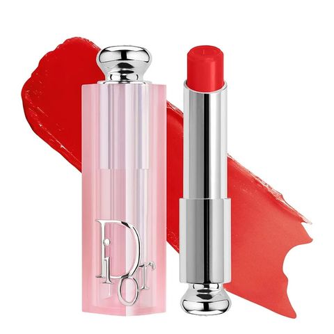 Son Dưỡng Môi Dior Addict Lip Glow Balm 031 Strawberry Chính Hãng - Màu Đỏ Dâu Tươi Tắn, Giúp Dưỡng Ẩm Mềm Mại Cho Đôi Môi