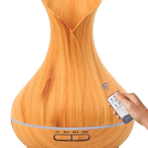 Máy Xông Tinh Dầu 550ml Aroma Zone Kèm Remote - Thiết Bị Khuếch Tán Hương Thơm Giúp Tạo Không Gian Thư Giãn Cho Gia Đình