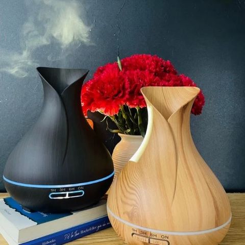 Máy Xông Tinh Dầu 550ml Aroma Zone Kèm Remote - Thiết Bị Khuếch Tán Hương Thơm Giúp Tạo Không Gian Thư Giãn Cho Gia Đình
