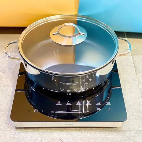 Nồi Chảo Thần Thánh WMF 28cm - Chảo Đứng Chảo Xào Nấu Cao Cấp Chống Dính Bằng Thép Không Rỉ, Xuất Xứ Đức