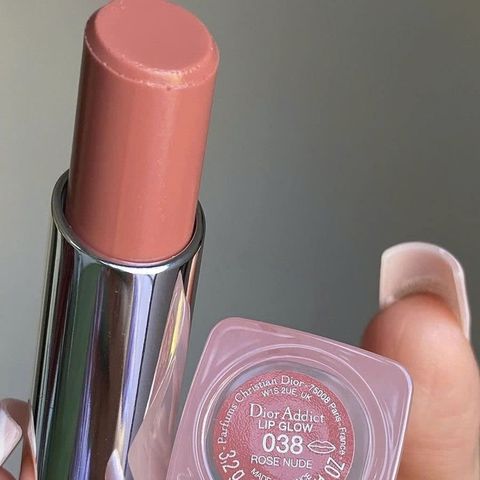 Son Dưỡng Dior Addict Lip Glow Màu Hồng Đất 038 Rose Nude 3.2g - Dưỡng ẩm, Tự nhiên, Chính Hãng, Phù Hợp Mọi Loại Da