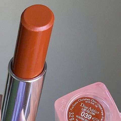 Son Dưỡng Dior Addict Lip Glow 039 Cam Đất 3.2g - Mỹ Phẩm Dưỡng Ẩm Môi, Tăng Cường Màu Sắc Tự Nhiên, Chất Lượng Chính Hãng