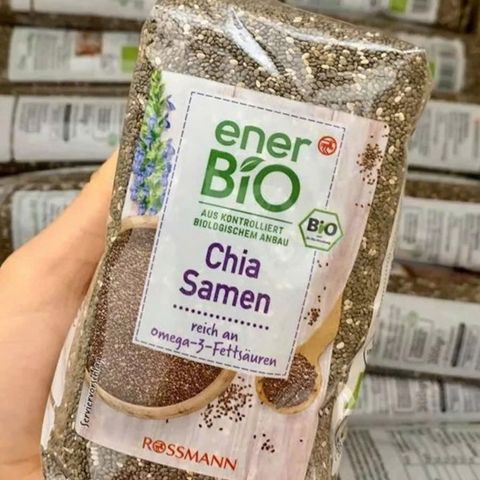 Hạt Chia Bio Samen Rossmann 300g - Hạt Chia Hữu Cơ Giàu Omega 3, Hỗ Trợ Giảm Cân, Tiêu Hóa Tốt, Làm Đẹp Da, Phù Hợp Ăn Kiêng