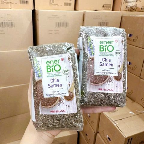 Hạt Chia Bio Samen Rossmann 300g - Hạt Chia Hữu Cơ Giàu Omega 3, Hỗ Trợ Giảm Cân, Tiêu Hóa Tốt, Làm Đẹp Da, Phù Hợp Ăn Kiêng