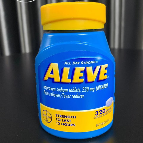 Giảm Đau Hạ Sốt Aleve 220mg - Hỗ Trợ Giảm Đau Hiệu Quả, 320 Viên, Thực Phẩm Chức Năng Từ Mỹ, An Toàn và Nhanh Chóng