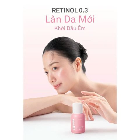 Tinh Chất Trẻ Hóa Da CANDID 0.3% Retinol - Giảm Nếp Nhăn, Tái Tạo Da Nhẹ Nhàng