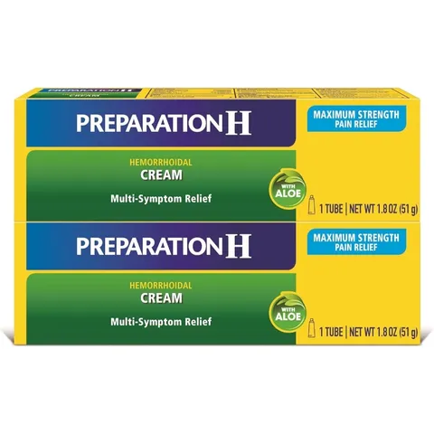 Kem Bôi Trĩ Preparation H - Giảm Đau Ngứa Hậu Môn, Chữa Trĩ Hiệu Quả, Kem Chăm Sóc Sức Khỏe Hậu Môn