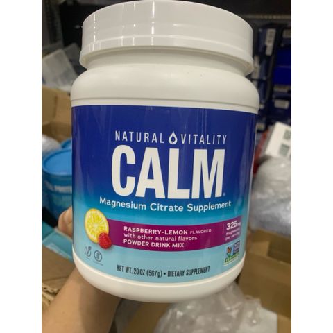Bột magie Calm vị chanh mâm xôi 567g 443327