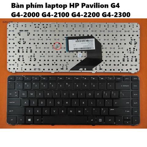 Bàn phím laptop HP Pavilion G4-2000 G4-2100 G4-2200 G4-2300 - Hàng mới 100% - Keyboard Tiếng Anh - Bảo hành 12 tháng