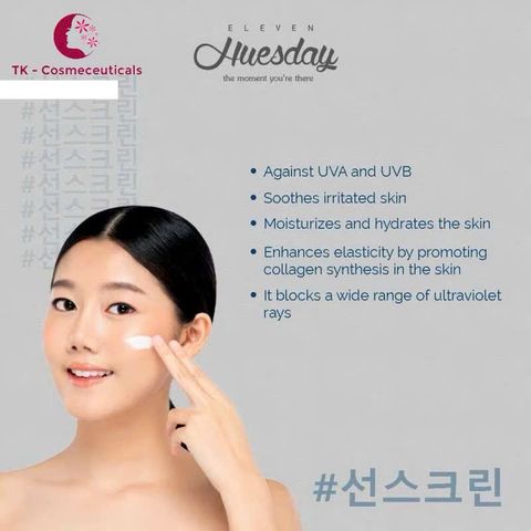 Kem Chống Nắng Vật Lý Huesday Skintectonic SPF 50 - Chống Nhăn, Làm Dịu Da, 50ml, Giải Pháp Bảo Vệ Da Khi Tiếp Xúc Nắng