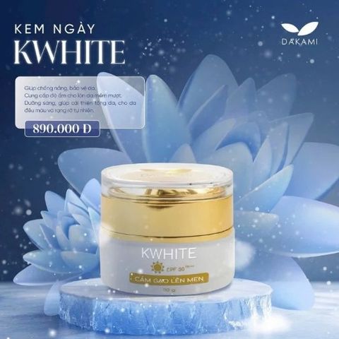 Kem Dưỡng Da Dakami K-White Chính Hãng - Giúp Làm Sáng Da, Cấp Ẩm, Chống Nắng SPF 50+ - Giải Pháp Cho Da Không Đều Màu