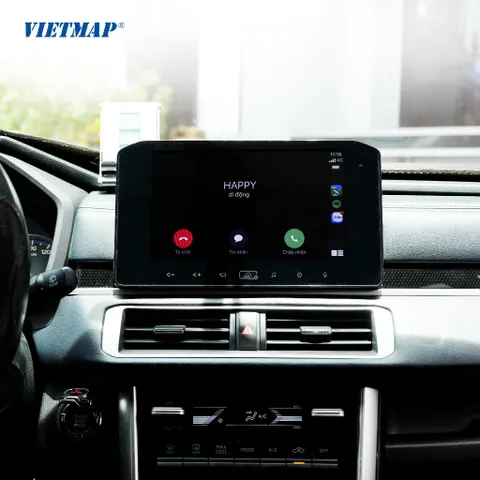 VIETMAP W20 - Thiết Bị Chuyển Đổi CarPlay/Android Auto Không Dây - Quà Tặng 1 Tháng Vietmap Live Pro, Kết Nối Siêu Nhanh
