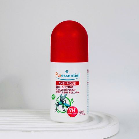 Lăn Chống Muỗi Thiên Nhiên Puressentiel Bite & Sting - An Toàn Cho Mặt & Cơ Thể - Dùng Cho Bé & Da Nhạy Cảm - Dưỡng Ẩm 6 Giờ