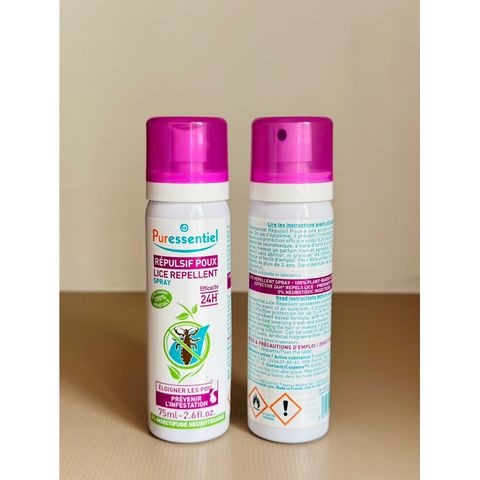 Xịt đuổi chấy, chống chấy Puressentiel Repulsif Poux Spray 75ml