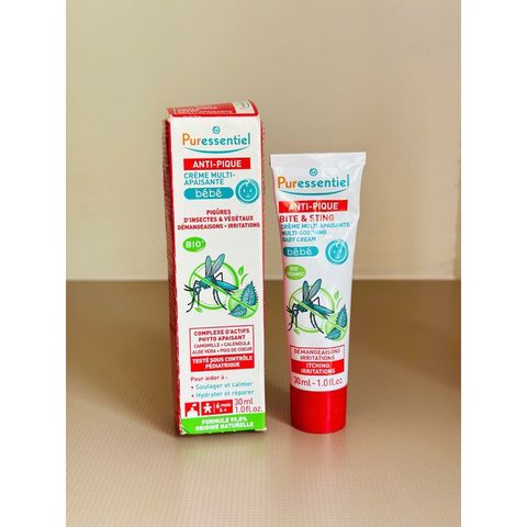 kem bôi chống muỗi Puressentiel Anti Pique 100% tự nhiên