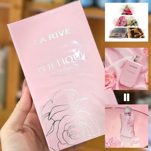 Nước Hoa Nữ La Rive Poétique Eau De Parfum 90ml - Hương Hoa Ngọt Dịu, Lãng Mạn, Thích Hợp Mọi Dịp