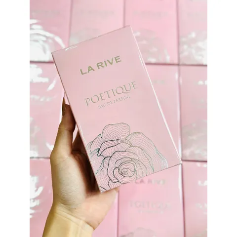 Nước Hoa Nữ La Rive Poétique Eau De Parfum 90ml - Hương Hoa Ngọt Dịu, Lãng Mạn, Thích Hợp Mọi Dịp