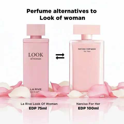 Nước Hoa Nữ La Rive Look of Women EDT 90ml - Hương Hoa Ngọt Dịu, Tươi Mát, Dễ Dùng Hằng Ngày Cho Cô Nàng Năng Động