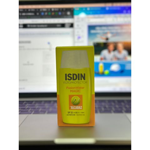 Kem chống nắng IS DIN Fusion Water Magic Alcaraz SPF50+ 50ml - Siêu nhẹ, thấm nhanh, bảo vệ da tối ưu, lý tưởng cho mọi loại da và thể thao ngoài trời