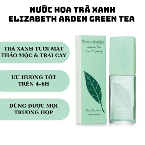 NƯỚC HOA TRÀ XANH ELIZABETH ARDEN GREEN TEA 30ml FULLBOX