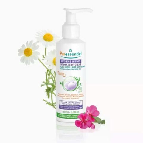 Dầu vệ sinh vùng kín Puressentiel Micellar Cleansing Oil 150ml – 100% Thiên Nhiên