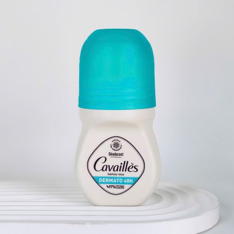 Lăn Khử Mùi Rogé Cavaillès Dermato 48h – Dịu Nhẹ Cho Da Nhạy Cảm, Hương Trà Xanh