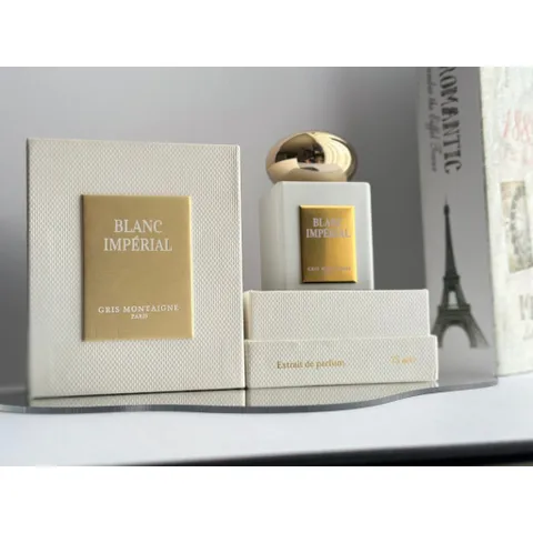Nước Hoa Unisex Gris Montaigne Blanc Imperial 75ml - Hương Trắng Sang Trọng, Lưu Hương 6-8 Giờ, Phù Hợp Tất Cả Dịp