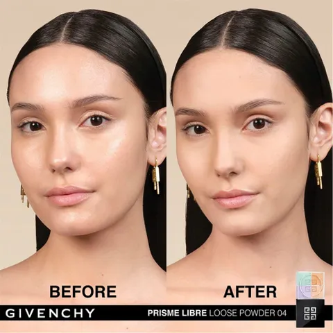 Phấn Phủ GIVEN CHY Prisme Libre 04 Mousseline Acidulée - Kiềm Dầu, Làm Mịn Da, Tạo Hiệu Ứng Glow Tự Nhiên, Phù Hợp Mọi Loại Da