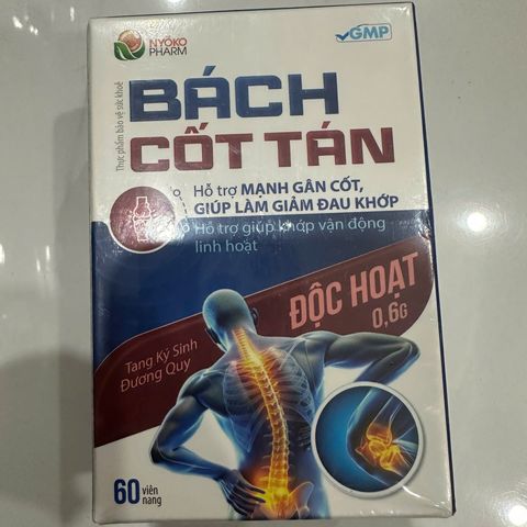 Viên uống Bách Cốt Tán - Hỗ trợ giảm đau khớp, đau lưng, mỏi gối cho người thấp khớp - Takarai