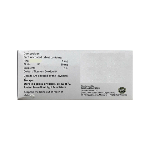 Viên Uống Biotal F Finas 1mg & Biotin 10mg - Hỗ Trợ Ngăn Rụng Tóc Nam, Giúp Tăng Cường Tóc Khỏe Mạnh