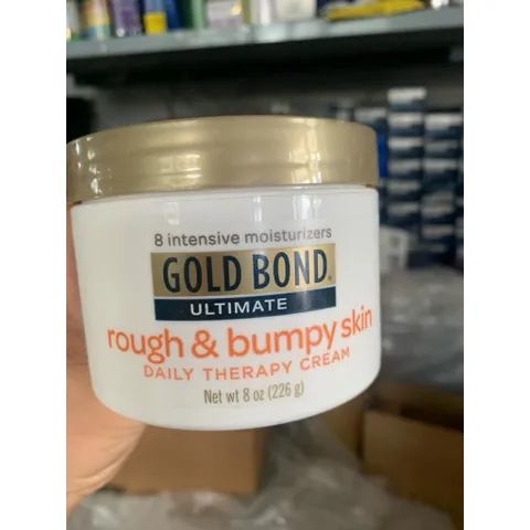 Kem Dưỡng Da Gold Bond Ultimate Rough & Bumpy Skin 226g - Làm Mềm Mịn, Giảm Thâm, Dưỡng Ẩm Hiệu Quả Cho Da Thô Sần