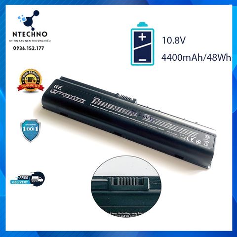 Pin Laptop HP DV2000 V3000 V3100 V3500 V3600 DV6000 V6000 V6400 - Bảo Hành 12 Tháng - Phụ Kiện Thiết Bị Số Chính Hãng