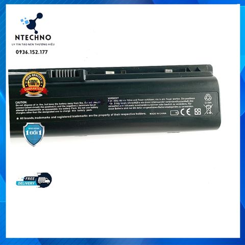 Pin Laptop HP DV2000 V3000 V3100 V3500 V3600 DV6000 V6000 V6400 - Bảo Hành 12 Tháng - Phụ Kiện Thiết Bị Số Chính Hãng
