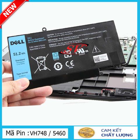 Pin Laptop Dell Vostro 5460, 5470, 5480, 5560 Chính Hãng - Phụ Kiện Thiết Bị Số Chất Lượng Cao, Thay Thế Uptime Lâu Dài