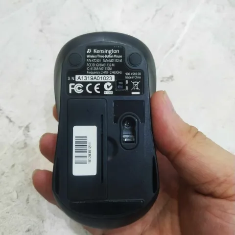 Chuột Không Dây Kensington Nhỏ Gọn Chính Hãng - Thiết Bị Văn Phòng Thời Trang Dùng Cho Máy Tính PC, Laptop, Smart TV