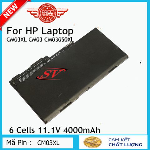 Pin Laptop Chính Hãng HP EliteBook 840 G1 G2, 740 G2, 745 G2, 750 G2, 755 G2, 845 G2, 850 G2 - Model CM03XL, Phụ Kiện Thiết Bị Số
