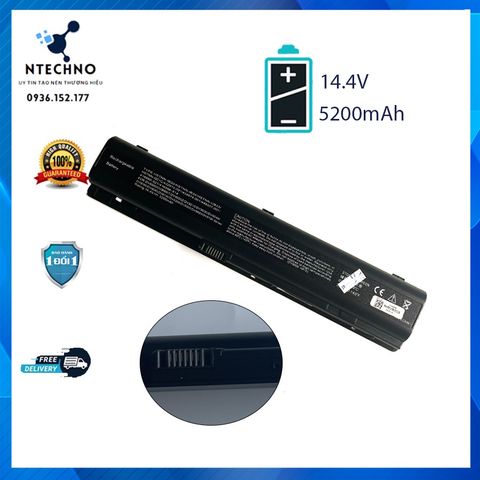 Pin Laptop HP Pavilion DV9000, DV9009, DV9030, DV9008, DV7000 - Bảo Hành 12 Tháng, Phụ Kiện Thiết Bị Số Chất Lượng Cao