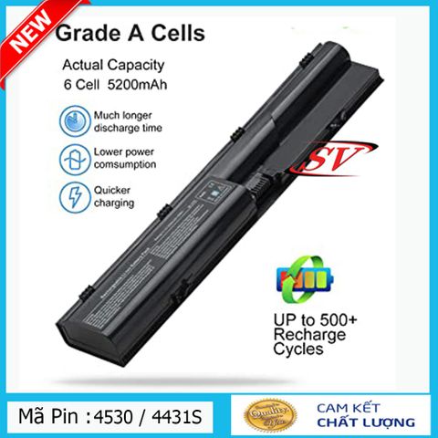 Pin Laptop HP Probook 4530s 633805 4540s 4440s 4330s 4430s 4545s - Phụ Kiện Thiết Bị Số Chất Lượng Cao