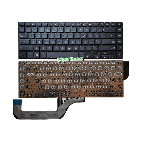 Bàn phím laptop ASUS VivoBook 15 X505 X505BA X505BP - Thay thế chất lượng cao với Nút Nguồn, Bảo hành 09 tháng