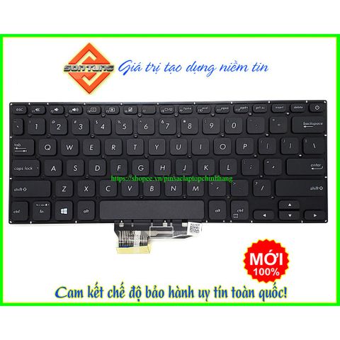 Bàn Phím Laptop ASUS VIVOBOOK X430U S430 X430FA X430FN - Phụ Kiện Thay Thế Chất Lượng Cao, Bảo Hành 09 Tháng, Thiết Kế Layout US
