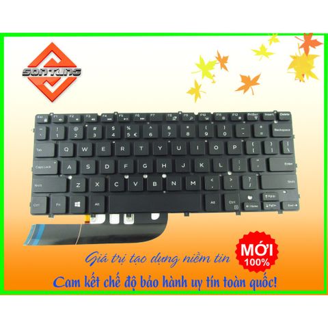 Bàn Phím Laptop Dell Inspiron 13 7347/7348/7547/7548/9343 - US Layout, Độ Nhạy Cao, Bảo Hành 09 Tháng, Chất Lượng Tốt