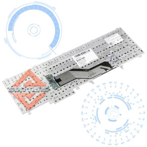 Bàn Phím Laptop Dell Latitude E6520 E6530 E5520 E5530 - Phụ Kiện Chính Hãng, Độ Nhạy Cao, Bảo Hành 09 Tháng