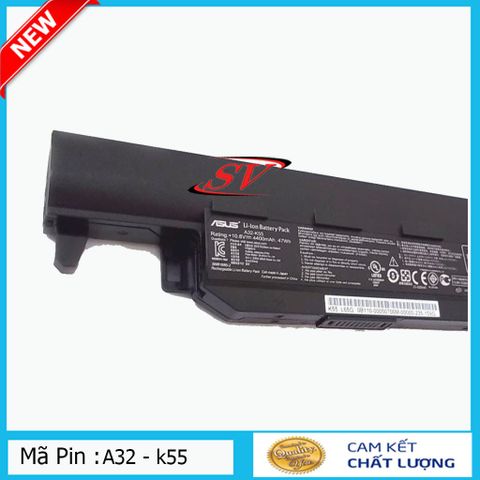 Pin Laptop ASUS A32-K55 K45 K55 X55A X45A X45C X55C U57A R400 R500 A45 A55 - Phụ Kiện Thiết Bị Số Chất Lượng Cao