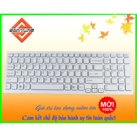 Bàn Phím Laptop Sony Vaio VPC-EB VPCEB - Thay Thế, Chất Lượng Cao, Bảo Hành 09 Tháng, Thiết Kế US Layout