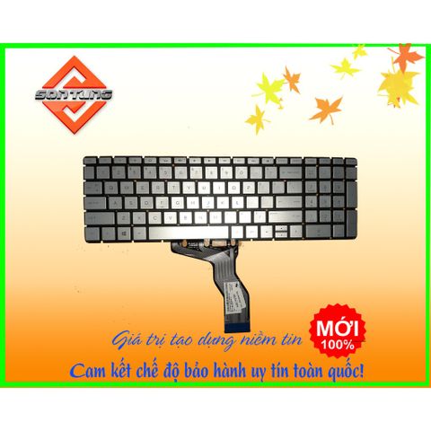Bàn phím Laptop HP 15-BS, 15-AW, 15T-BS, 15-BW, 17G-BR, 17Q-BU - Màu bạc, Layout US, Đổi mới trong 09 tháng, Uy tín toàn quốc