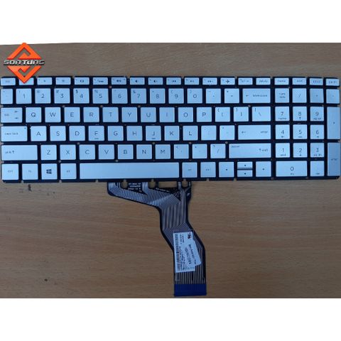 Bàn phím Laptop HP 15-BS, 15-AW, 15T-BS, 15-BW, 17G-BR, 17Q-BU - Màu bạc, Layout US, Đổi mới trong 09 tháng, Uy tín toàn quốc