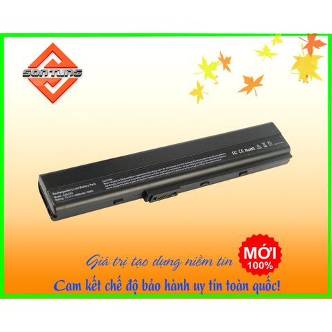 Pin Laptop Asus A31-K52 A32-K52 A41-K52 A42-K52 K52 A52 A52F - Pin Li-ion 6 Cell, Thời Lượng 1.5-2h, Bảo Hành 09 Tháng