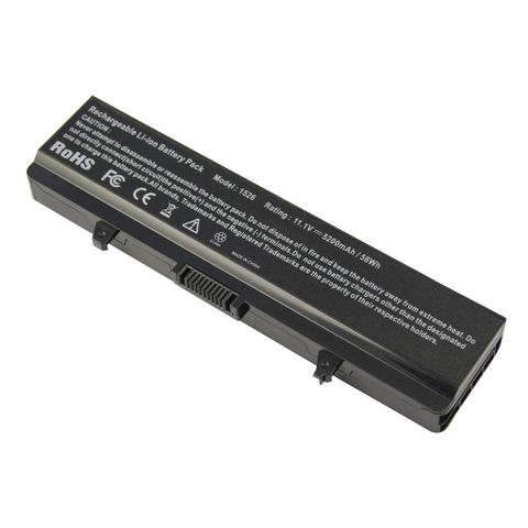Pin Laptop Dell Inspiron 1525 1526 1440 1545 1546 1750 - Dung lượng 4400mAh-5200mAh, 6 Cells, Thời gian sử dụng 1h20'-2h30' - Bảo hành đổi mới 09 tháng